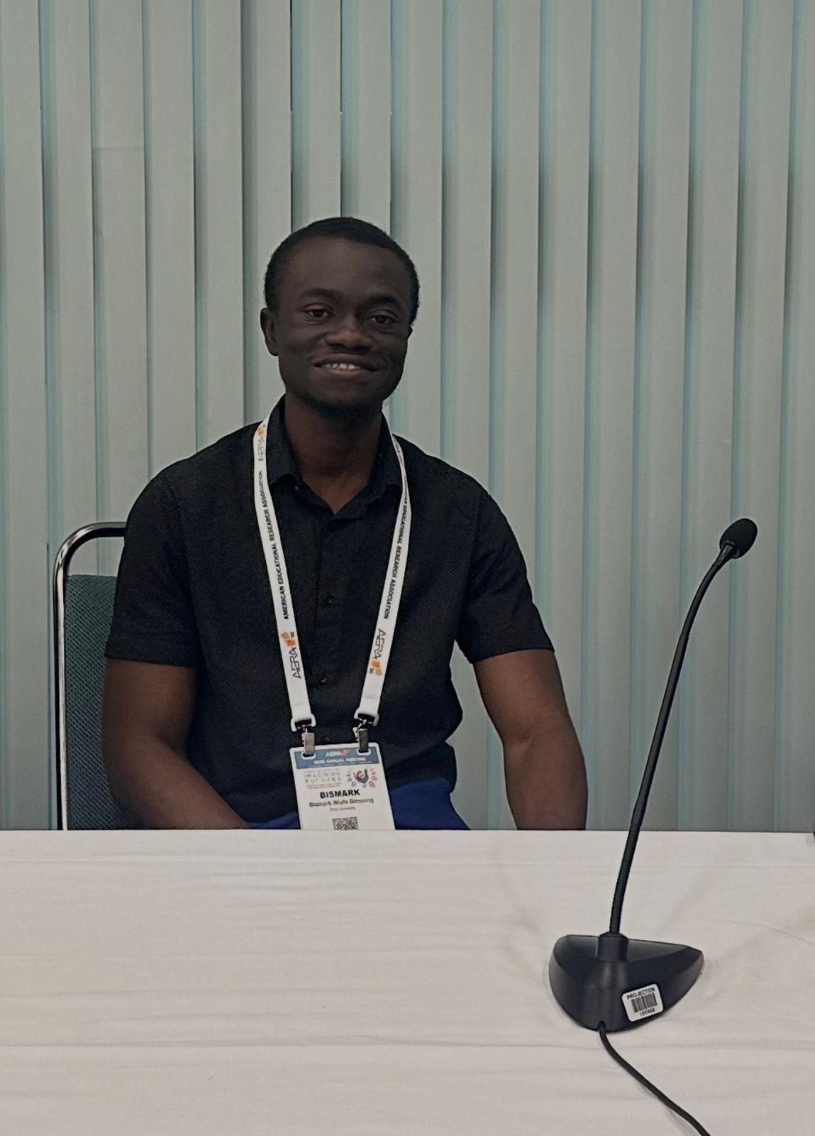 Bismark on a conference panel